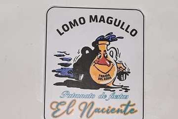 La banda Charcojondo, pregoneros de las fiestas de Lomo Magullo de este año/Antonio Alí.